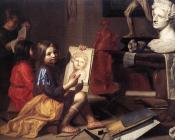 雅各布 范 大奥斯特 : The Artists Studio